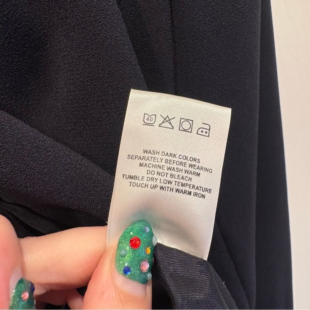 Vintage Navy Blue Koret Long Sleeve Blazer - Size 12 - Picture 6 of 6